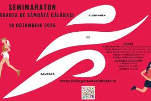 Semimaratonul  Alergarea de Sâmbătă din Călărași-2025